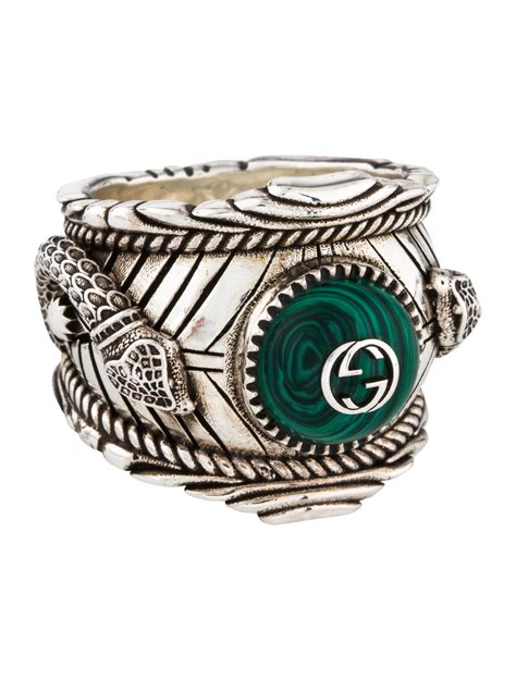 gucci malachite ring|gucci alchemist garden.